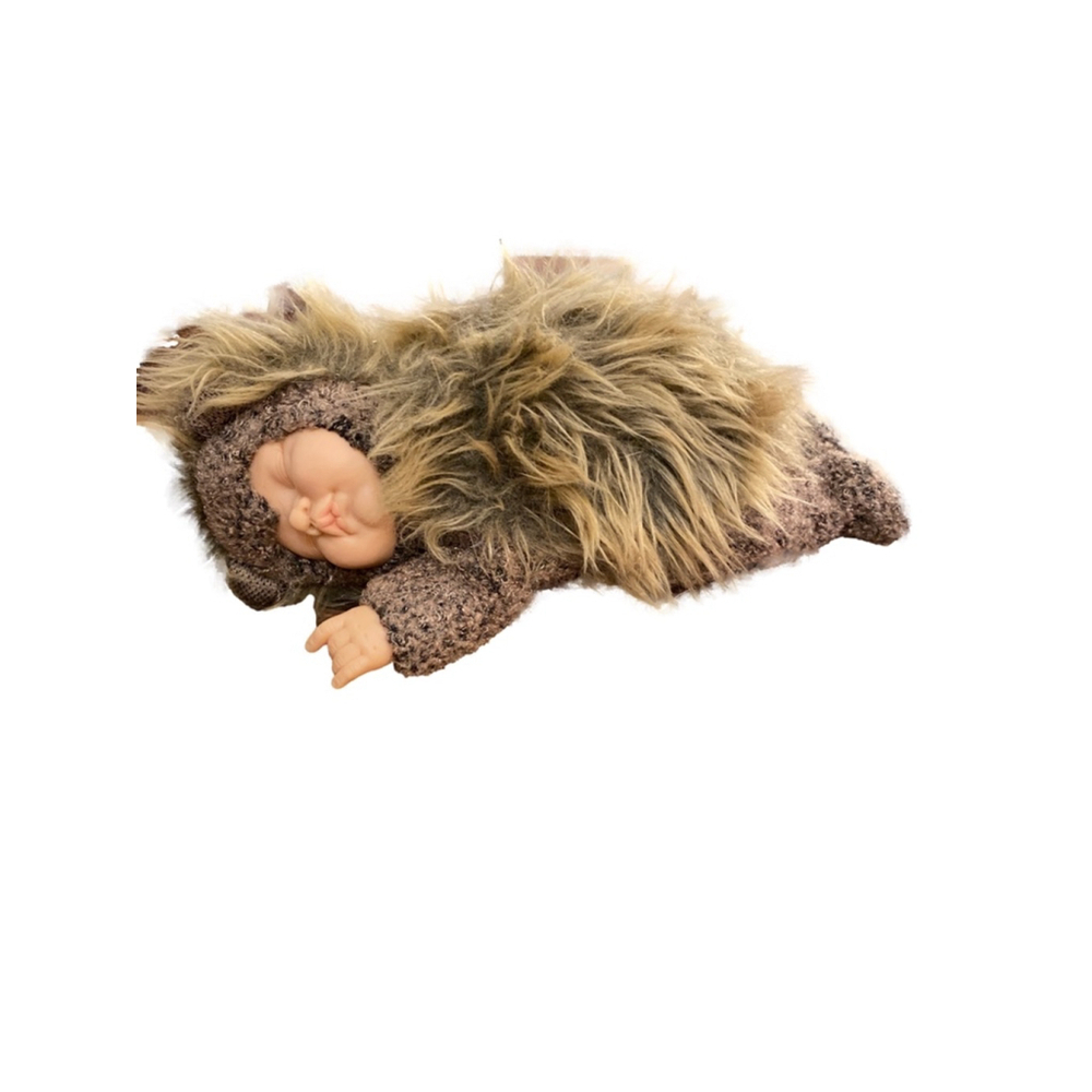 1999 Unisex Anne Geddes Plush Toy One Size Brown Beige